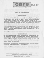 Care of wood furniture finishes