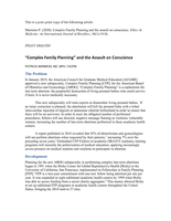 Complex Family Planning and the assault on conscience