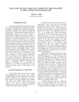 The Scope of Post-Chacoan Community Organization in the Lower Zuni River Region