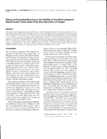 Effects of prescribed burning on the viability of Armillaria ostoyae in mixed-conifer forest soils in the Blue Mountains of Oregon