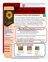 Extension Educator, August 2014