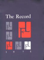 The Record, volume 36, 1975