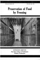 Preservation of food by freezing