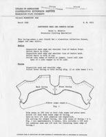 Continuous neck and armhole facing