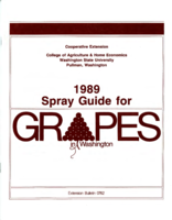 1989 spray guide for grapes in Washington