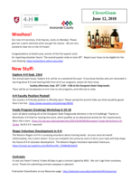 CloverGram, June 12, 2018