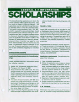 General 4-H information scholarships