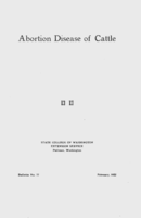 Abortion disease of cattle