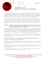 Incinerators for meeting air pollution requirements