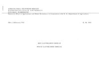 Red clover seed insects white clover seed insects