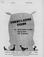 Formulating feeds for replacement pullets laying hens and breeders
