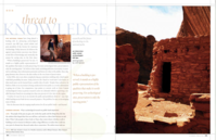 Threat to Knowledge: Research and the Future of Archeology in the National Parks (interview format)