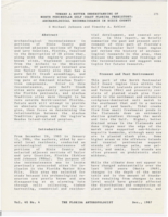 Toward a Better Understanding of North Peninsular Gulf Coast Florida Prehistory: Archaeological Reconnaissance in Dixie County, Florida