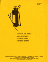 Control of insect and mite pests of field crops (non-seed crops)