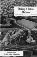 Making a cotton mattress