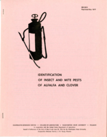 Identification of insect and mite pests of alfalfa and clover