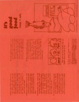 It's good food: keep it safe