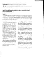 Effects of outboard motor emissions on early development of the killifish Oryzias latipes