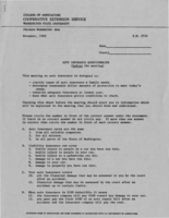 Auto insurance questionnaire (before the meeting)