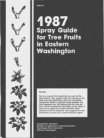 1987 Spray guide for tree fruits in eastern Washington