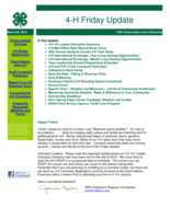 4-H Friday Update, March 4, 2015