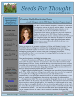 Seeds for Thought, February 2019