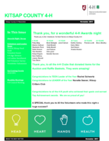 Kitsap County 4-H Newsletter, November 2017