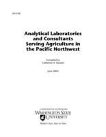 Analytical Laboratories and Consultants Serving Ag in the PNW