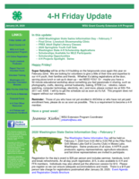 4-H Friday Update, January 24, 2020