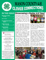 Mason County 4-H Clover Connections, Fall 2013