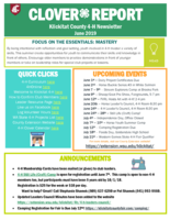 Klickitat Clover Report, June 2019