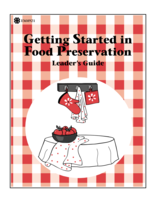 Getting started in food preservation : leader's guide