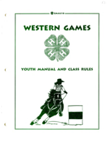 Western Games: Youth Manual and Class Rules