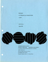 Washington 4-H projects and publications: A guide