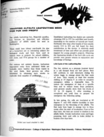 Trapping alfalfa leafcutting bees for fun and profit