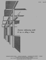 Decisions influencing profit & loss in selling a home