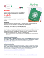 CloverGram, October 5, 2019