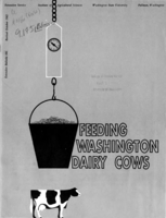 Feeding Washington dairy cows