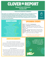 Clover Report, December 2018