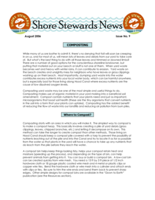 Shore Stewards News, August 2006