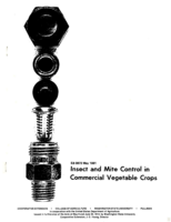 Insect and mite control in commercial vegetable crops