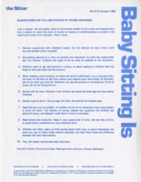 Suggestions for telling stories for young children