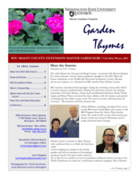 Garden Thymes, Fall 2014/Winter 2015