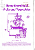 Home freezing of fruits and vegetables
