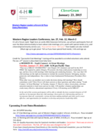 CloverGram, January 23, 2015