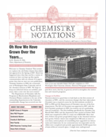 Chemistry Notations, Summer 1990