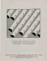 Guidelines for selecting planning consultants