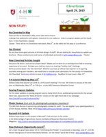 CloverGram, April 29, 2015