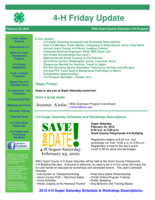 4-H Friday Update, February 22, 2019