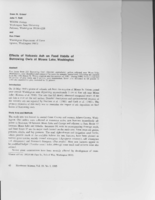 Effects of Volcanic Ash on Food Habits of Burrowing Owls at Moses Lake, Washington